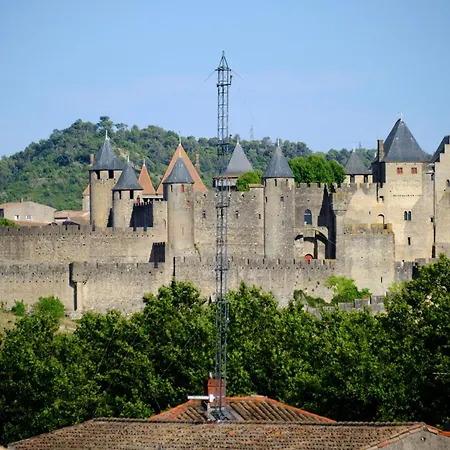 Apartamento Mon Toit Carcassonnais •hypercentre •terrasse •vue