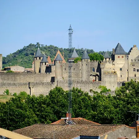 Apartamento Mon Toit Carcassonnais •hypercentre •terrasse •vue *