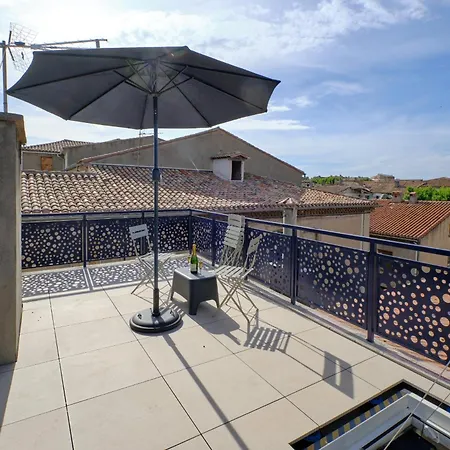 Mon Toit Carcassonnais •hypercentre •terrasse •vue *
